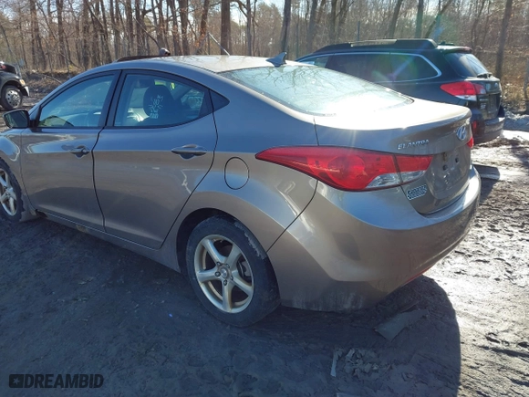 2012 Hyundai Elantra GLS with VIN 5NPDH4AE6CH128522, listed as a IAAI auction lot 41827549 with 145,236 mi miles. Bid and sale history available at carsss.com. Image 3.