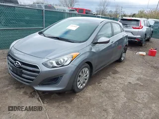 2016 Hyundai Elantra GT with VIN KMHD35LH0GU309974, listed as a IAAI auction lot 42029956 with 139,431 mi miles. Bid and sale history available at carsss.com. Image 2.