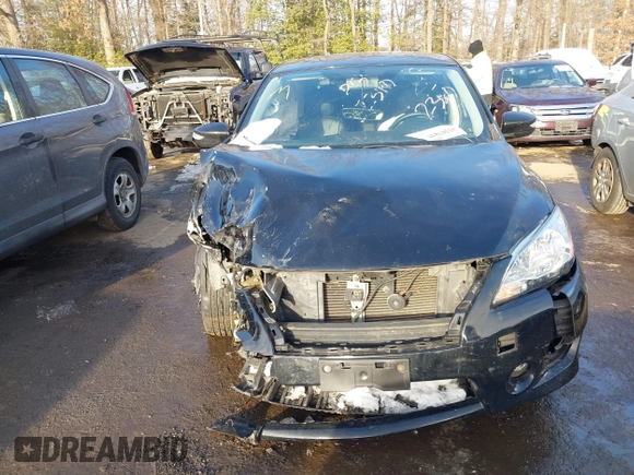 2015 Nissan Sentra S with VIN 3N1AB7APXFY262340, listed as a IAAI auction lot 41257827 with Not Provided miles. Bid and sale history available at carsss.com. Image 12.