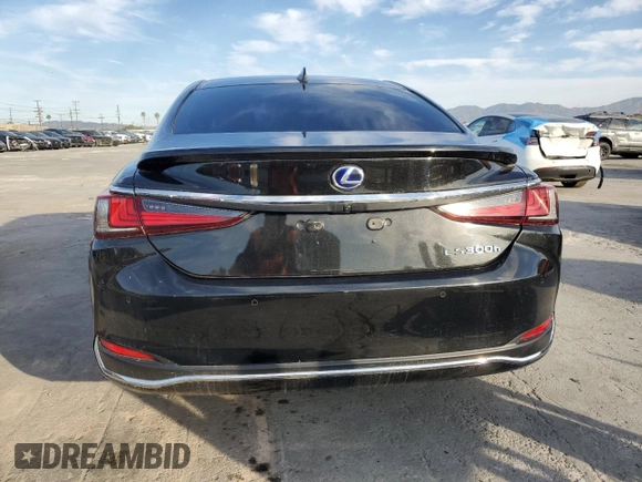 2021 Lexus ES with VIN 58ADA1C12MU008533, listed as a Copart auction lot 48121635 with 34,111 mi miles and Salvage Title. Bid and sale history available at carsss.com. Image 6.