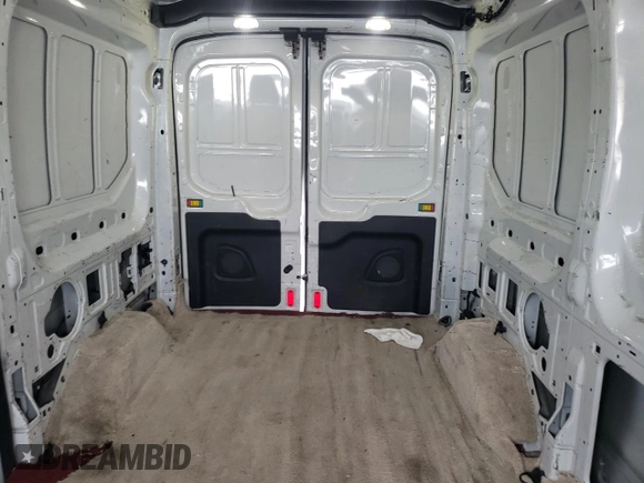 2017 Ford Transit with VIN 1FTYR1CM7HKA33798, listed as a Copart auction lot 56134213 with 144,954 mi miles and Salvage Title. Bid and sale history available at DreamBid. Image 10.