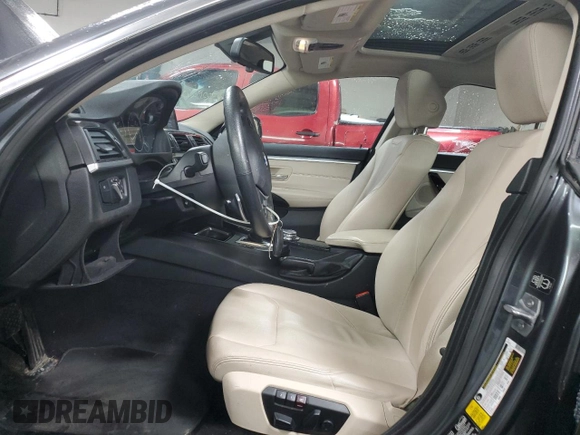 2015 BMW 4 Series 435i xDrive with VIN WBA4B3C51FD670000, listed as a Copart auction lot 50368955 with 75,880 mi miles and Salvage Title. Bid and sale history available at DreamBid. Image 7.