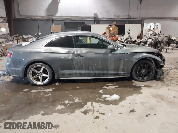 2018 Audi A5 Premium Plus with VIN WAUTNAF50JA011354, listed as a IAAI auction lot 41396659 with 74,936 mi miles and . Bid and sale history available at DreamBid. Image 13.