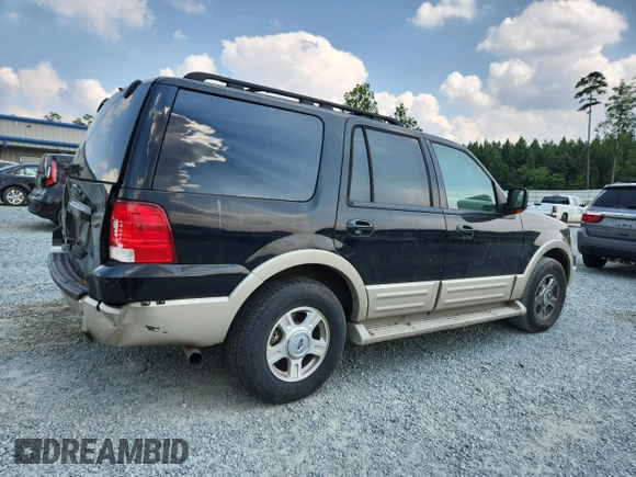 2005 Ford Expedition Eddie Bauer with VIN 1FMFU185X5LA37000, listed as a Copart auction lot 63374015 with 144,420 mi miles and Salvage title. Bid and sale history available at DreamBid. Image 3.