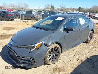 2024 Toyota Corolla SE with VIN 5YFS4MCE8RP173005, listed as a IAAI auction lot 41691777 with 34,157 mi miles. Bid and sale history available at carsss.com. Image 2.