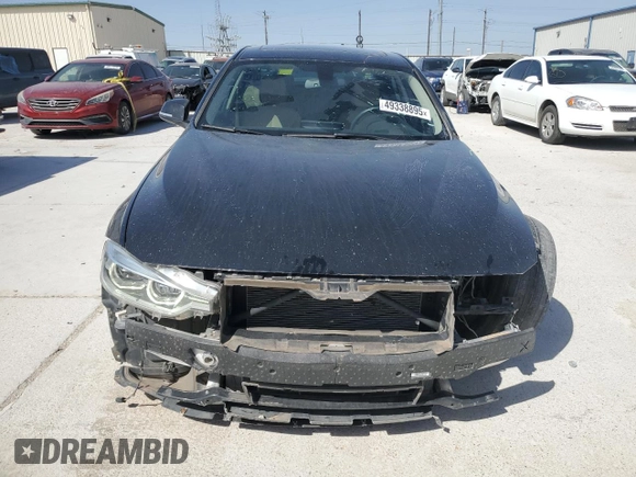 2018 BMW 3 Series 320i with VIN WBA8E1G5XJNU91447, listed as a Copart auction lot 49338895 with 114,191 mi miles and Salvage Title. Bid and sale history available at carsss.com. Image 5.