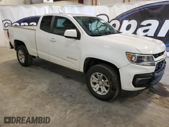 2022 Chevrolet Colorado 2WD LT with VIN 1GCHSCEA0N1289673, listed as a Copart auction lot 54696995 with 37,717 mi miles and Clean Title. Bid and sale history available at carsss.com. Image 4.