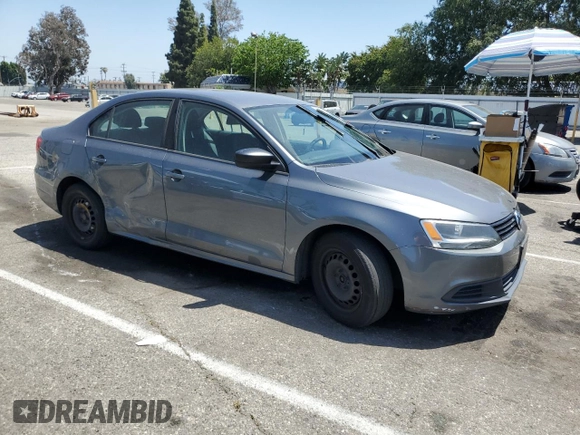 2012 Volkswagen Jetta S with VIN 3VW2K7AJXCM376416, listed as a Copart auction lot 56634835 with 112,086 mi miles and Salvage title. Bid and sale history available at DreamBid. Image 4.
