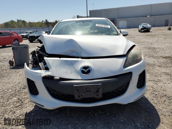 2012 Mazda 3 i Touring with VIN JM1BL1V80C1678931, listed as a Copart auction lot 52407085 with 124,681 mi miles and Clean Title. Bid and sale history available at carsss.com. Image 5.