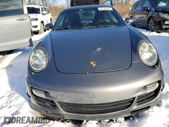 2007 Porsche 911 Turbo with VIN WP0AD299X7S785034, listed as a Copart auction lot 44736865 with 33,259 mi miles and Non Repairable. Bid and sale history available at DreamBid. Image 5.