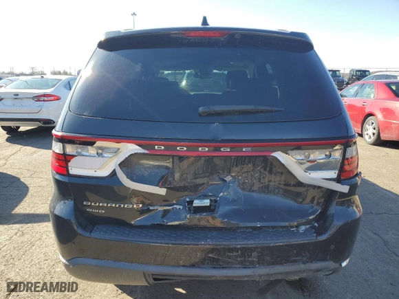 2015 Dodge Durango SXT with VIN 1C4RDJAG5FC128285, listed as a Copart auction lot 47456315 with 94,611 mi miles and Salvage Title. Bid and sale history available at carsss.com. Image 6.