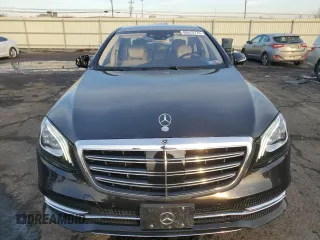 2018 Mercedes-Benz S 560 with VIN WDDUG8GB4JA387477, listed as a Copart auction lot 86575774 with 53,624 mi miles and Salvage Title. Bid and sale history available at carsss.com. Image 5.