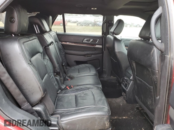 2018 Ford Explorer Platinum with VIN 1FM5K8HT1JGC57041, listed as a Copart auction lot 45741235 with 98,236 mi miles and Salvage Title. Bid and sale history available at carsss.com. Image 11.