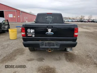2009 Ford Ranger XLT with VIN 1FTYR44E29PA00298, listed as a Copart auction lot 77424074 with 186,750 mi miles and Clean title. Bid and sale history available at DreamBid. Image 6.