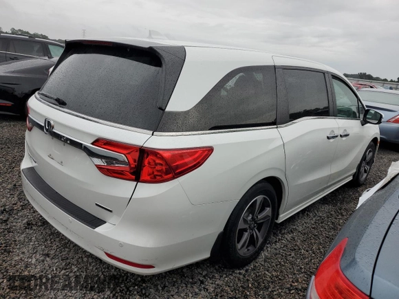 2020 Honda Odyssey Touring with VIN 5FNRL6H8XLB044797, listed as a Copart auction lot 73925874 with Not Provided miles and Non Repairable. Bid and sale history available at DreamBid. Image 3.