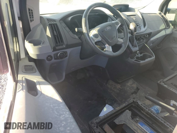 2015 Ford Transit with VIN 1FTSW2XG7FKA57802, listed as a Copart auction lot 74132384 with Not Provided miles and Salvage Title. Bid and sale history available at DreamBid. Image 8.