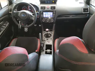 2021 Subaru WRX STI with VIN JF1VA2E67M9806789, listed as a Copart auction lot 47670465 with 32,838 mi miles and Salvage Title. Bid and sale history available at carsss.com. Image 8.
