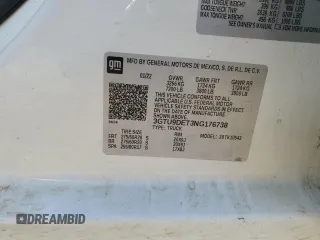 2022 GMC Sierra 1500 Limited SLT with VIN 3GTU9DET3NG176738, listed as a Copart auction lot 78530214 with 0 mi miles and Salvage Title. Bid and sale history available at carsss.com. Image 12.