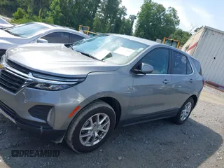 2024 Chevrolet Equinox LT with VIN 3GNAXUEG8RL244595, listed as a IAAI auction lot 42473981 with 37,570 mi miles and . Bid and sale history available at DreamBid. Image 14.