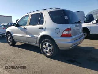 2002 Mercedes-Benz M-Class with VIN 4JGAB54E62A297849, listed as a Copart auction lot 83912114 with 240,479 mi miles and Salvage Title. Bid and sale history available at carsss.com. Image 2.