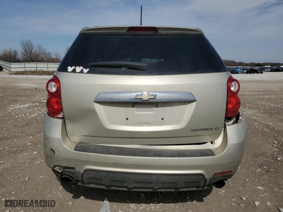 2013 Chevrolet Equinox LT with VIN 2GNFLDE39D6272420, listed as a Copart auction lot 48704105 with 111,001 mi miles and Clean Title. Bid and sale history available at carsss.com. Image 6.