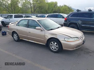 2002 Honda Accord EX z VIN 1HGCG56602A058660, wystawiony jako IAAI lot #42117269 z przebiegiem 179 405 mil mil oraz . Historia ofert i sprzedaży dostępna na DreamBid. Obrazek 1.
