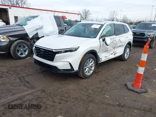2025 Honda CR-V EX-L with VIN 5J6RS4H7XSL000321, listed as a IAAI auction lot 41530210 with 9,362 mi miles and . Bid and sale history available at DreamBid. Image 17.