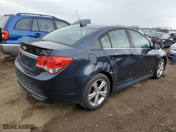 2015 Chevrolet Cruze LT with VIN 1G1PE5SB3F7291761, listed as a Copart auction lot 52952555 with 159,500 mi miles and Clean Title. Bid and sale history available at carsss.com. Image 3.