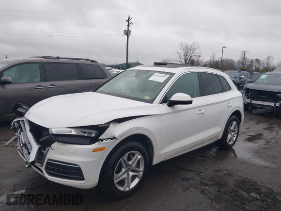 2019 Audi Q5 Premium with VIN WA1ANAFY0K2093743, listed as a IAAI auction lot 41443852 with 63,874 mi miles. Bid and sale history available at carsss.com. Image 2.