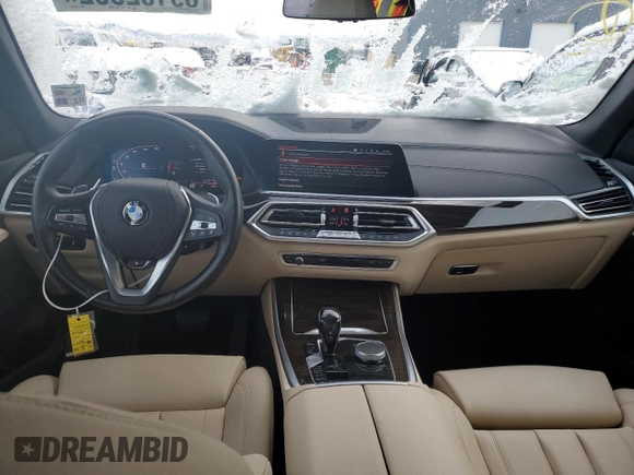 2019 BMW X5 xDrive40i with VIN 5UXCR6C50KLL04443, listed as a Copart auction lot 69102902 with 23,380 mi miles and Salvage Title. Bid and sale history available at carsss.com. Image 8.
