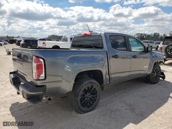 2021 GMC Canyon 2WD Elevation Standard with VIN 1GTG5BEN1M1259239, listed as a Copart auction lot 71401834 with 46,164 mi miles and Salvage Title. Bid and sale history available at carsss.com. Image 3.