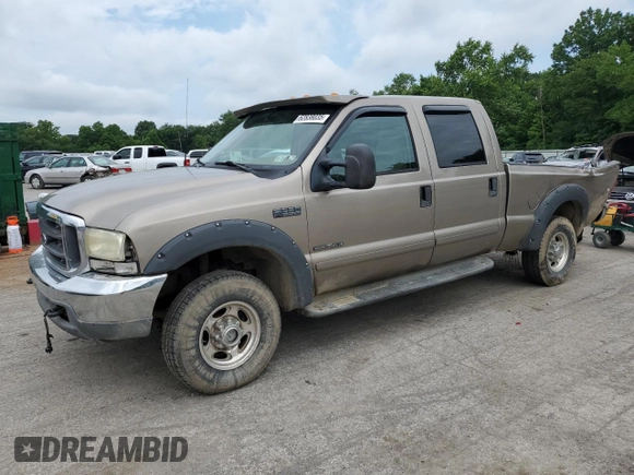 2003 Ford F-350 XL with VIN 1FTSW31F13EA50456, listed as a Copart auction lot 62838035 with 214,969 mi miles and Salvage title. Bid and sale history available at DreamBid. Image 1.