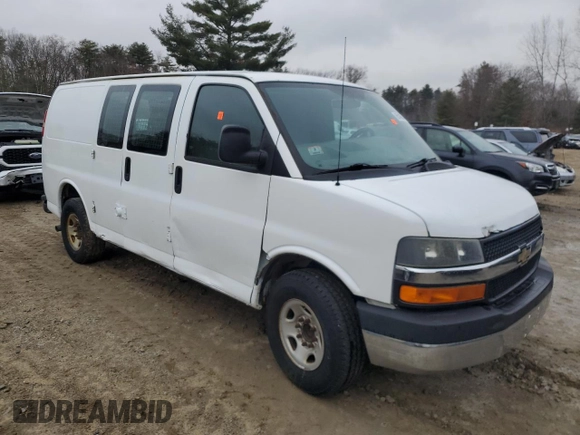 2011 Chevrolet Express Cargo z VIN 1GCZGTCG4B1109832, wystawiony jako Copart lot #85140514 z przebiegiem Nie podano mil oraz Czysty tytuł • Clean title. Historia ofert i sprzedaży dostępna na DreamBid. Obrazek 4.