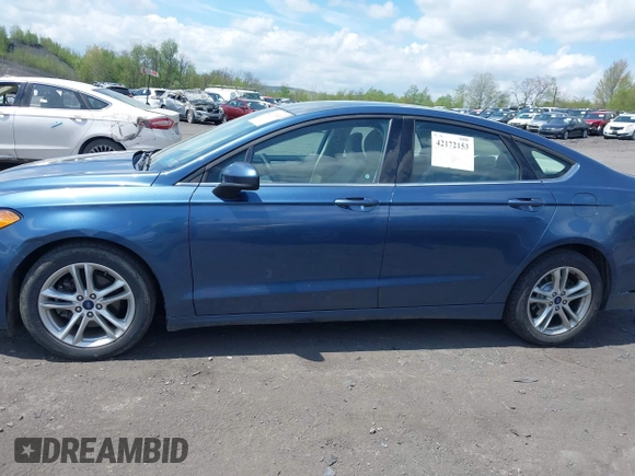2018 Ford Fusion SE with VIN 3FA6P0HD2JR222690, listed as a IAAI auction lot 42172153 with 132,980 mi miles and . Bid and sale history available at DreamBid. Image 14.
