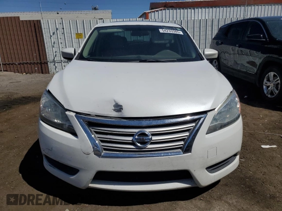 2015 Nissan Sentra SV with VIN 3N1AB7AP3FY248845, listed as a Copart auction lot 54233385 with 132,820 mi miles and Salvage Title. Bid and sale history available at DreamBid. Image 5.