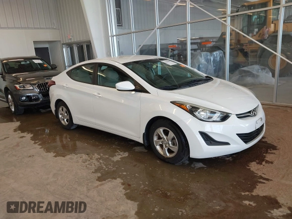2015 Hyundai Elantra SE with VIN 5NPDH4AE6FH562024, listed as a IAAI auction lot 41065007 with 71,137 mi miles and . Bid and sale history available at DreamBid. Image 1.