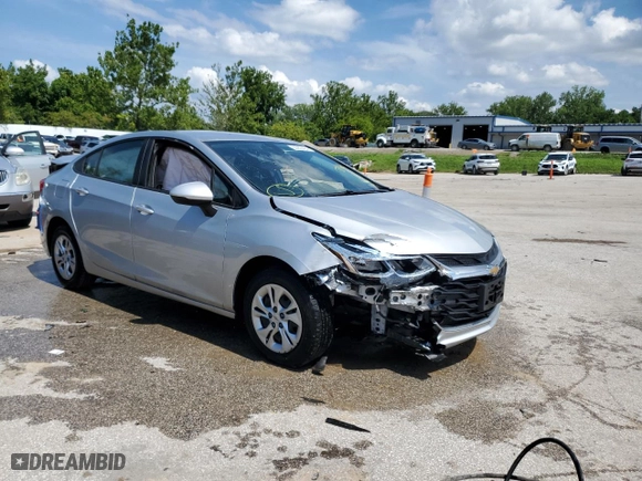 2019 Chevrolet Cruze LS with VIN 1G1BC5SM7K7131197, listed as a Copart auction lot 63203424 with 55,135 mi miles and Salvage Title. Bid and sale history available at carsss.com. Image 4.
