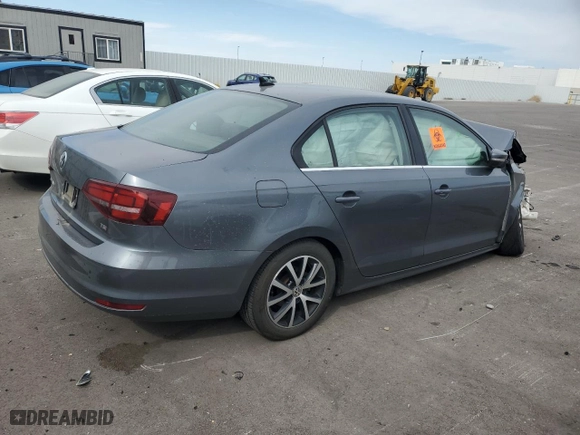 2017 Volkswagen Jetta 1.4T SE with VIN 3VWB67AJ8HM343412, listed as a Copart auction lot 75336964 with 0 mi miles and Salvage Title. Bid and sale history available at carsss.com. Image 3.