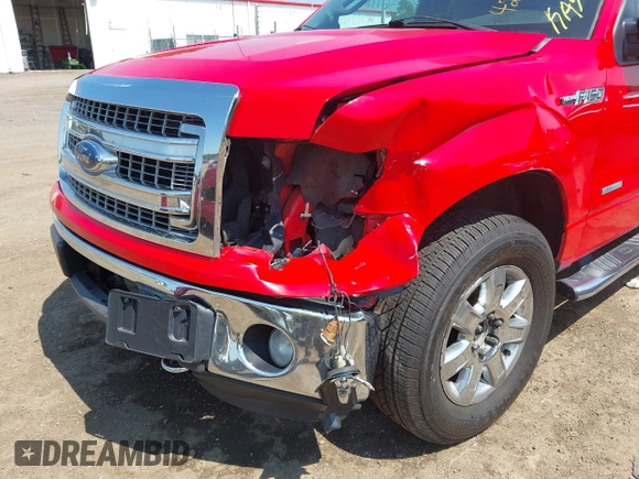 2013 Ford F-150 XL with VIN 1FTFW1ET9DFB51262, listed as a IAAI auction lot 42636718 with 335,491 mi miles and . Bid and sale history available at DreamBid. Image 6.
