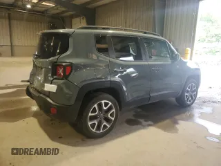 2017 Jeep Renegade Latitude with VIN ZACCJBBB5HPE48244, listed as a Copart auction lot 57561845 with 100,927 mi miles and Salvage title. Bid and sale history available at DreamBid. Image 3.