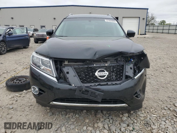 2016 Nissan Pathfinder Platinum with VIN 5N1AR2MM9GC640344, listed as a Copart auction lot 57403895 with 119,436 mi miles and Clean title. Bid and sale history available at DreamBid. Image 5.