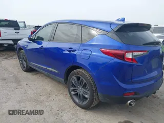 2021 Acura RDX w/A-Spec Package with VIN 5J8TC1H63ML012622, listed as a IAAI auction lot 41737892 with 58,087 mi miles. Bid and sale history available at carsss.com. Image 3.