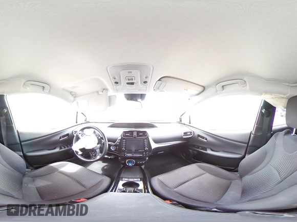 2021 Toyota Prius LE with VIN JTDKAMFP5M3192991, listed as a Copart auction lot 56768095 with 77,515 mi miles and Salvage title. Bid and sale history available at DreamBid. Image 14.