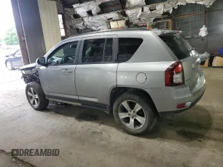 2017 Jeep Compass High Altitude with VIN 1C4NJDEB3HD107441, listed as a Copart auction lot 64303825 with 76,422 mi miles and Salvage title. Bid and sale history available at DreamBid. Image 2.