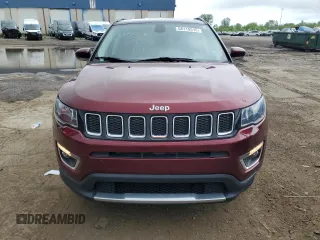 2020 Jeep Compass Limited с VIN 3C4NJDCB0LT233813, выставлен на аукционе Copart как лот 58119515 с пробегом 34 341 миль миль и Списание • Salvage title. История ставок и продаж доступна на DreamBid. Изображение 5.