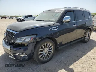 2016 Infiniti QX80 with VIN JN8AZ2NF8G9611892, listed as a Copart auction lot 50199605 with 174,437 mi miles and Clean Title. Bid and sale history available at carsss.com. Image 1.