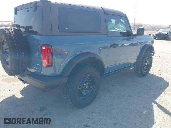 2022 Ford Bronco with VIN 1FMDE5AP8NLB71317, listed as a IAAI auction lot 41847695 with 21,484 mi miles and . Bid and sale history available at DreamBid. Image 4.