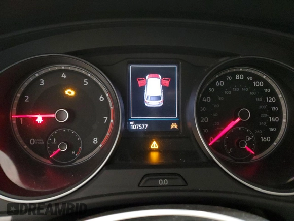 2018 Volkswagen Atlas SE with VIN 1V2LR2CA3JC578157, listed as a Copart auction lot 55812345 with 107,577 mi miles and Clean title. Bid and sale history available at DreamBid. Image 9.