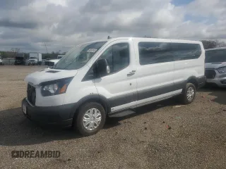 2024 Ford Transit Passenger XL z VIN 1FBAX2Y81RKB30610, wystawiony jako Copart lot #48016165 z przebiegiem 13 435 mil mil oraz Szkoda całkowita • Salvage title. Historia ofert i sprzedaży dostępna na DreamBid. Obrazek 1.