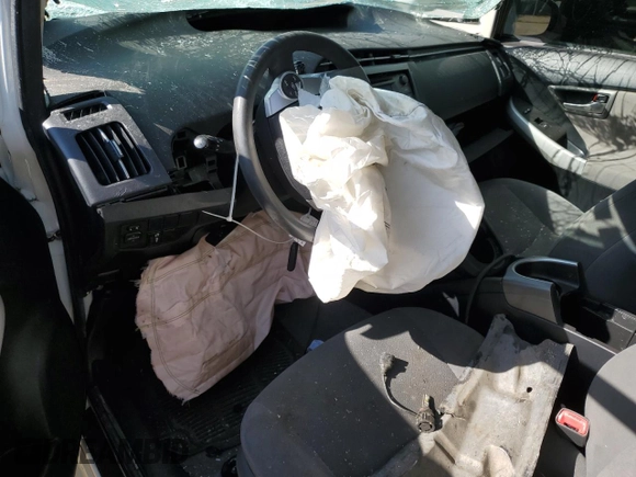 2012 Toyota Prius One with VIN JTDKN3DU4C1547473, listed as a Copart auction lot 74960944 with Not Provided miles and Salvage Title. Bid and sale history available at DreamBid. Image 8.